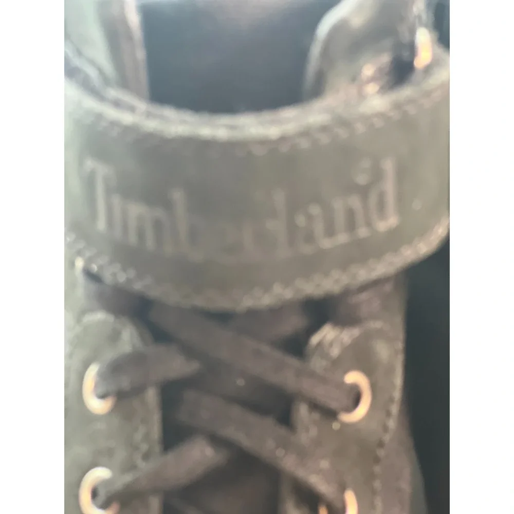 Timberland Men's‎ Boots Size 12M Black Leather Earthkeepers Genuine Leather